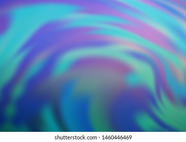 Light BLUE vector modern bokeh pattern. Colorful illustration in blurry style with gradient. The best blurred design for your business.