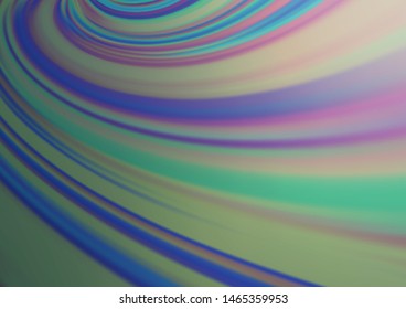 Light BLUE vector modern bokeh pattern. Modern geometrical abstract illustration with gradient. The elegant pattern for brand book.
