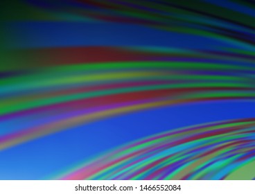 Light BLUE vector modern bokeh pattern. An elegant bright illustration with gradient. The template for backgrounds of cell phones.