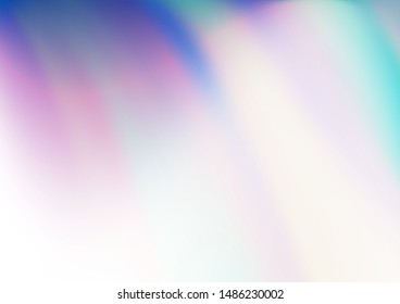 Light BLUE vector modern bokeh pattern. Colorful illustration in abstract style with gradient. The best blurred design for your business.