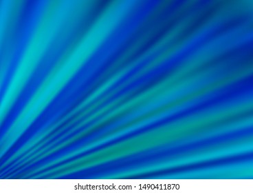Light BLUE vector modern bokeh pattern. Modern geometrical abstract illustration with gradient. A completely new template for your design.