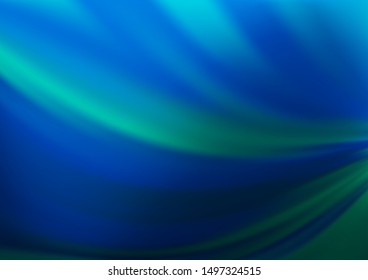 Light BLUE vector modern bokeh pattern. Colorful illustration in blurry style with gradient. A completely new design for your business.