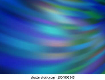 Light BLUE vector modern bokeh pattern. Shining colorful illustration in a Brand new style. The blurred design can be used for your web site.