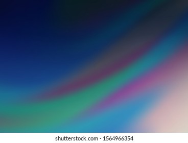 Light BLUE vector modern bokeh pattern. Glitter abstract illustration with an elegant design. A completely new template for your design.