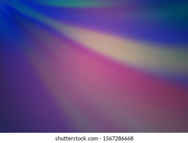Light BLUE vector modern bokeh pattern. Colorful illustration in blurry style with gradient. Brand new design for your business.