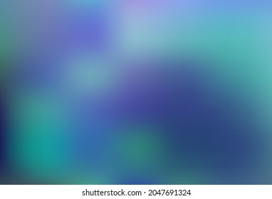 Patrón de bokeh moderno del vector ligero AZUL. Ilustración colorida brillante en un estilo completamente nuevo. Diseño sencillo para su negocio.