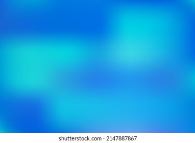Light BLUE vector modern bokeh pattern. Creative illustration in halftone style with gradient. Design for your web site.