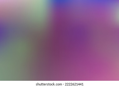 Patrón de bokeh moderno del vector ligero AZUL. Ilustración abstracta vaga con gradiente. Muestra para tus diseños creativos.
