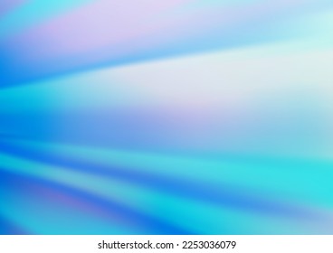 Light BLUE vector modern bokeh pattern. Modern geometrical abstract illustration with gradient. The template for backgrounds of cell phones.