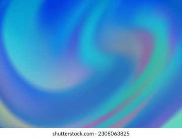 Light BLUE vector modern bokeh pattern. A completely new color illustration in a bokeh style. A new texture for your design.