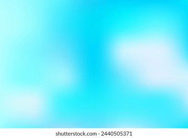 AZUL claro vector moderno patrón bokeh. Una vaga ilustración abstracta con gradiente. Diseño sencillo para su empresa.