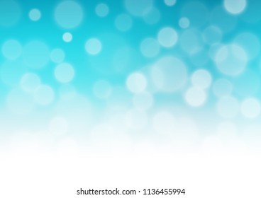 Light BLUE vector modern elegant template. A completely new color illustration in a bokeh style. A new texture for your design.