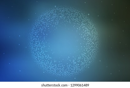 Light BLUE vector modern elegant background. Glitter abstract illustration with gradient design. Background for designs.