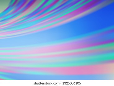 Light BLUE vector modern elegant template. Colorful illustration in abstract style with gradient. A new texture for your design.