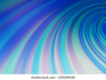 Light BLUE vector modern elegant template. Colorful illustration in abstract style with gradient. The blurred design can be used for your web site.