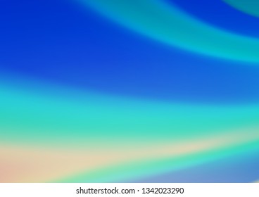 Light BLUE vector modern elegant template. Colorful illustration in abstract style with gradient. The template can be used for your brand book.