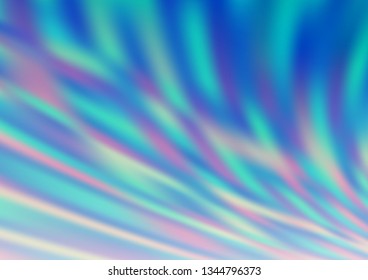 Light BLUE vector modern elegant background. Colorful illustration in abstract style with gradient. The blurred design can be used for your web site.