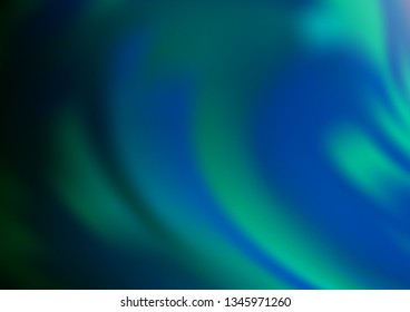 Light BLUE vector modern elegant template. A completely new color illustration in a bokeh style. The template can be used for your brand book.