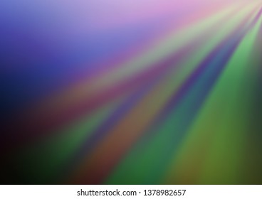 Light BLUE vector modern elegant template. Colorful abstract illustration with gradient. The elegant pattern for brand book.