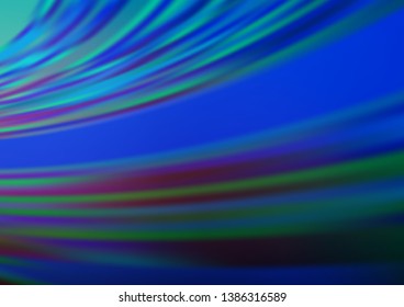 Light BLUE vector modern elegant template. Colorful illustration in blurry style with gradient. The best blurred design for your business.