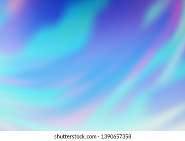 Light BLUE vector modern elegant template. An elegant bright illustration with gradient. The template can be used for your brand book.