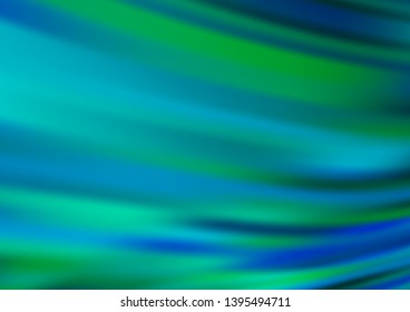 Light BLUE vector modern elegant template. Glitter abstract illustration with an elegant design. Brand new style for your business design.