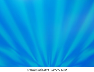 Light BLUE vector modern elegant background. A completely new color illustration in a bokeh style. A completely new design for your business.