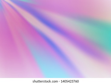 Light BLUE vector modern elegant background. A vague abstract illustration with gradient. Brand new style for your business design.
