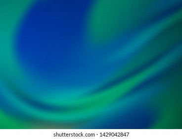 Light BLUE vector modern elegant template. A completely new color illustration in a bokeh style. The background for your creative designs.