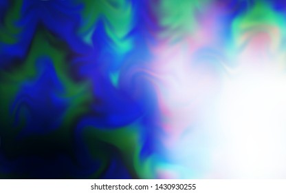 Light BLUE vector modern elegant background. Shining colored illustration in smart style. New way of your design.
