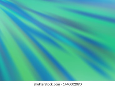 Light BLUE vector modern elegant template. Modern geometrical abstract illustration with gradient. A completely new template for your design.