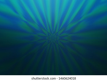 Light BLUE vector modern elegant template. A completely new color illustration in a bokeh style. The background for your creative designs.