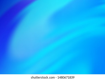 Light BLUE vector modern elegant template. Colorful illustration in blurry style with gradient. The elegant pattern for brand book.