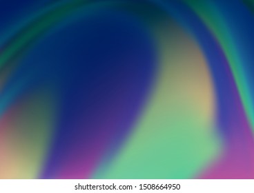 Light BLUE vector modern elegant template. Glitter abstract illustration with an elegant design. The template can be used for your brand book.