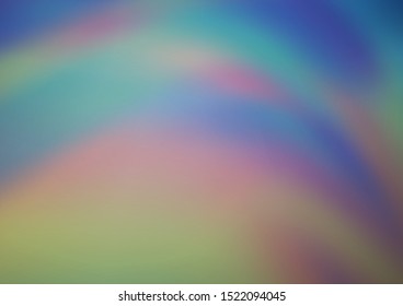 Light BLUE vector modern elegant background. A completely new color illustration in a bokeh style. The elegant pattern for brand book.