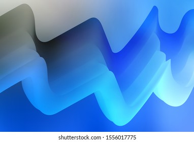 Light BLUE vector modern elegant backdrop. Glitter abstract illustration with gradient design. New style design for your brand book.