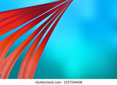 Light BLUE vector modern elegant layout. Shining colorful illustration in smart style. Blurred design for your web site.