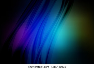 Light BLUE vector modern elegant backdrop. Shining colorful illustration in smart style. Blurred design for your web site.