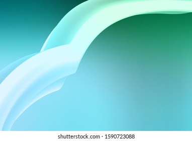 Light BLUE vector modern elegant backdrop. An elegant bright illustration with gradient. Background for a cell phone.