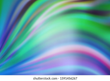 Light BLUE vector modern elegant backdrop. A completely new colored illustration in blur style. New style design for your brand book.