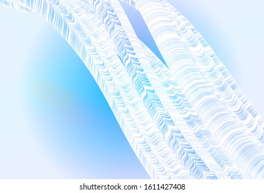 Light BLUE vector modern elegant layout. Shining colorful illustration in smart style. Background for designs.