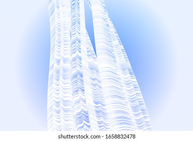 Light BLUE vector modern elegant backdrop. Glitter abstract illustration with gradient design. The best blurred design for your business.