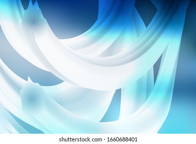 Light BLUE vector modern elegant background. An elegant bright illustration with gradient. Background for designs.