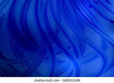Diseño moderno y elegante del vector claro AZUL. Ilustración abstracta brillante con diseño degradado. Antecedentes elegantes para un libro de marca.