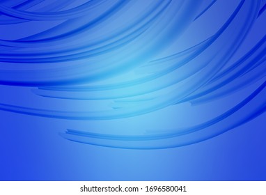 Helle BLAUE Vektorillustration - Moderner, eleganter Hintergrund. Abstrakte Illustration mit Farbverlauf-Design. Neues Design für Ihr Markenbuch.