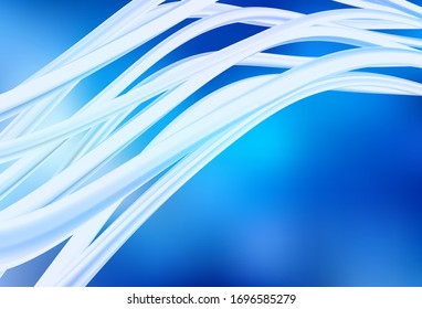 Diseño moderno y elegante del vector claro AZUL. Ilustración abstracta brillante con diseño degradado. Nuevo diseño para su negocio.