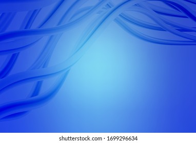 Light BLUE vector modern elegant layout. Colorful illustration in abstract style with gradient. Background for a cell phone.