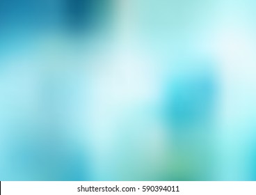 Light Blue vector modern elegant abstract background in blurry style with gradient. Brand-new colored template.   