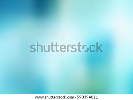 Light Blue vector modern elegant abstract background in blurry style with gradient. Brand-new colored template.   