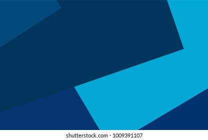 Light BLUE vector modern geometrical background. Abstract template. Geometric pattern in square style with gradient.
